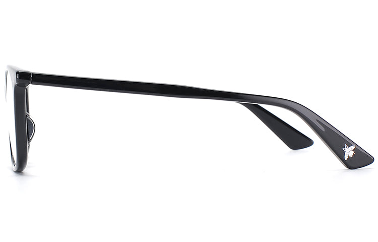 (WMNS) Gucci square frame Optical Glasses Frame Asia Edition Black GG0157OA-001