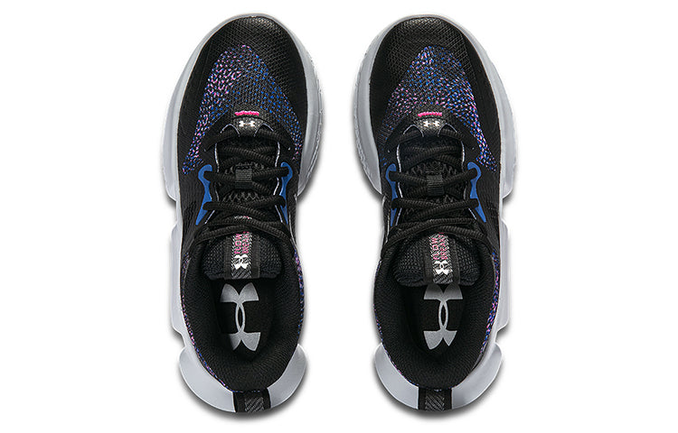 (WMNS) Under Armour Flow Breakthru 3 'Black Blue Multi-Color' 3025603-002
