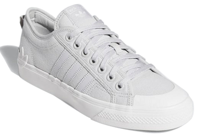 adidas Nizza 'Oversize Heel Logo - Light Solid Grey' EF5714