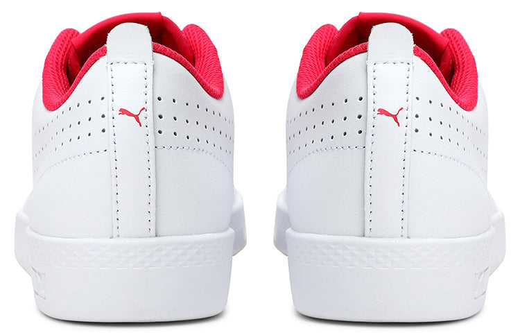 (WMNS) PUMA Smash Perf White/Red 365216-09