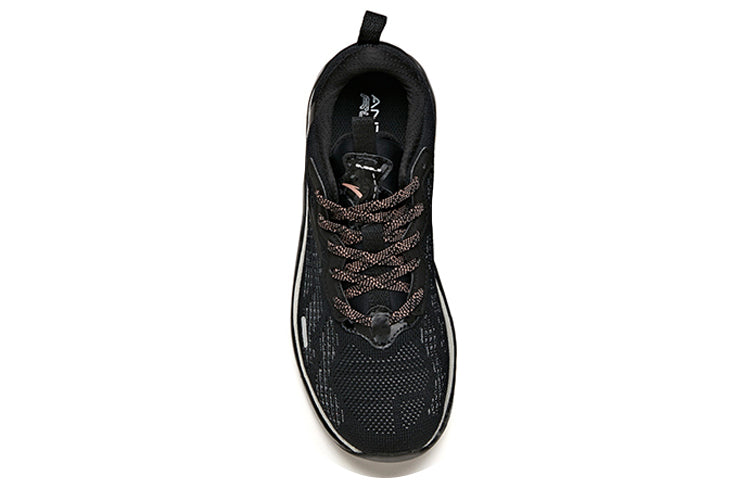 (WMNS) ANTA Running Series Sneakers 'Elastic Black Rose Gold' 122045501-1