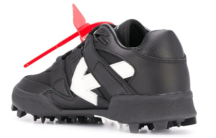 (WMNS) Off-White Tenis Bajos Con Motivo Arrows 'Black' OWIA258F20LEA00110011