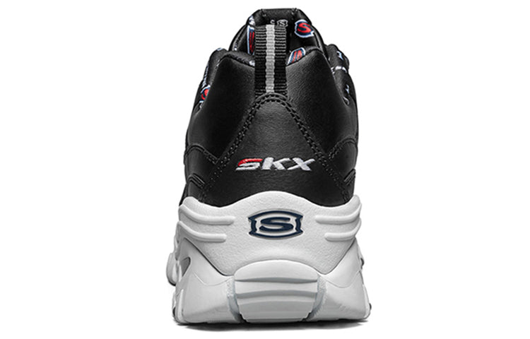 (WMNS) Skechers Energy Sneakers Black/White/Red 13425-BKW