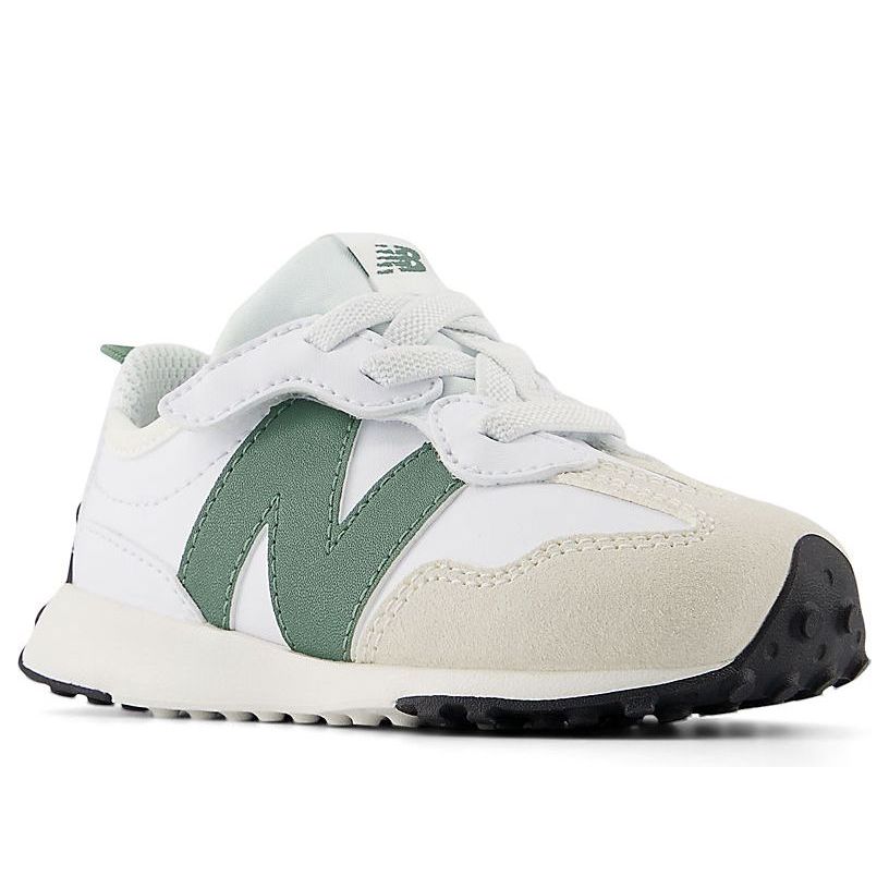 (TD) New Balance 327 New-B Hook & Loop 'White Dark Juniper' NW327SJ