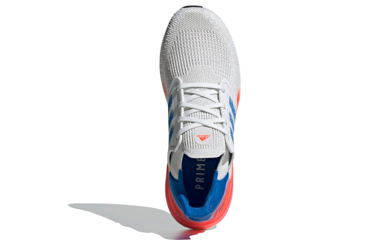 adidas Ultraboost 20 'Crystal White Glow Blue Solar Red' EG0708