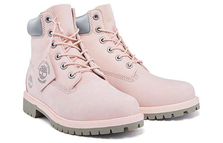 (PS) Timberland 6 Inch Premium Waterproof Boots 'Baby Pink' A2F6D