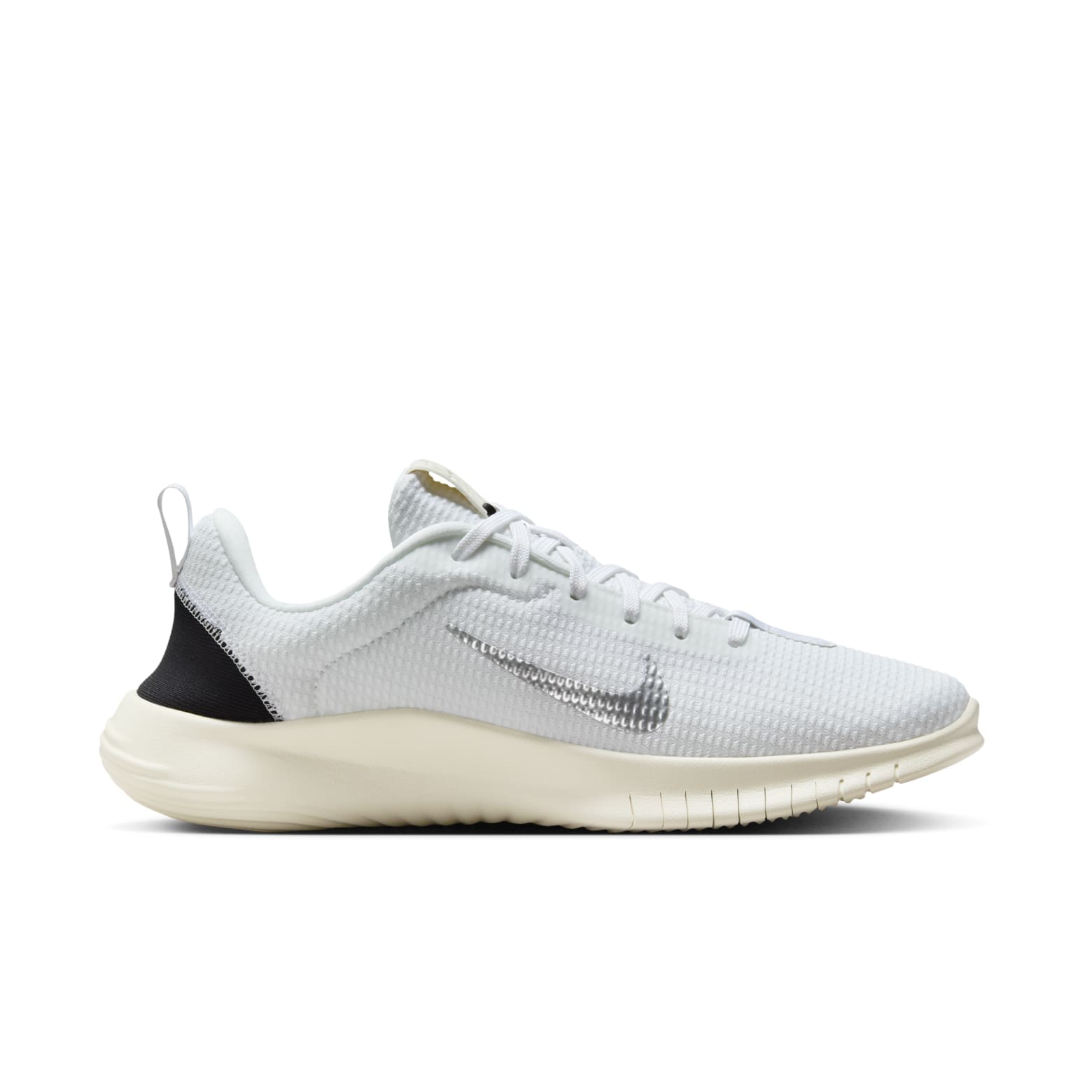 (WMNS) Nike Flex Experience Run 12 'White Metallic Silver' DV0746-101