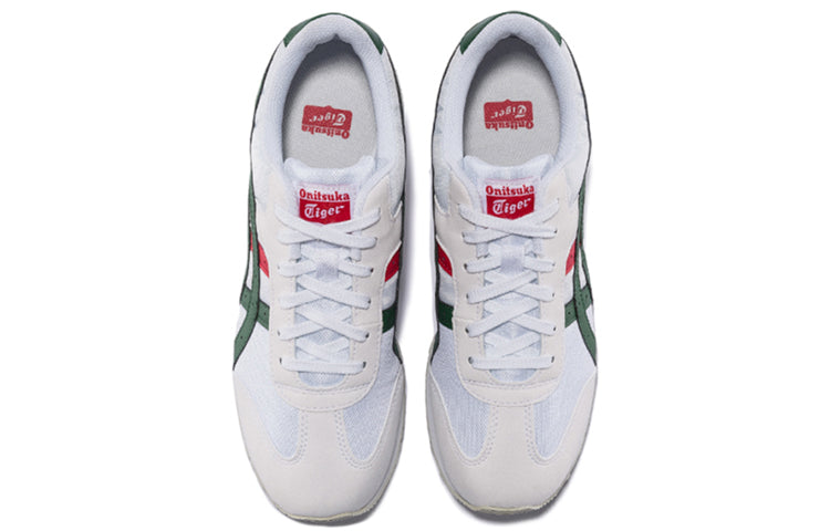 Onitsuka Tiger Unisex Alti Running Shoes White/Green 1183A509-100