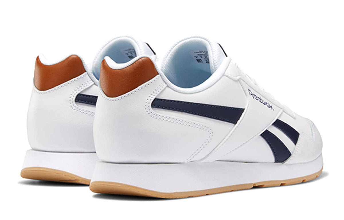 Reebok Royal Glide White Blue Brown Shoes/Sneakers DV8781