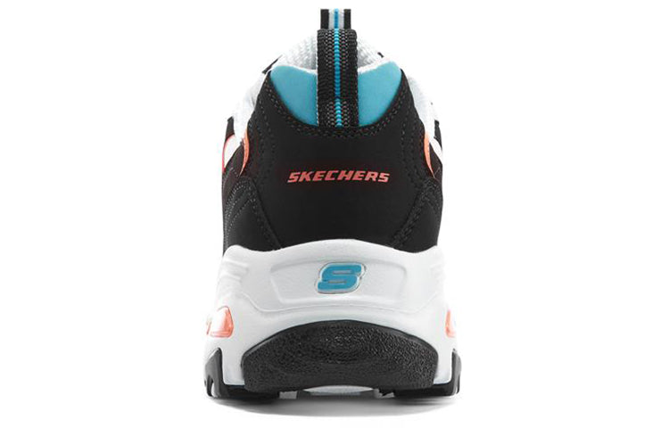 (WMNS) Skechers D'Lites 1.0 'Black white' 896140-BKMT
