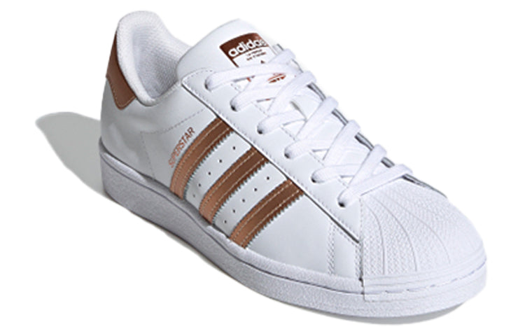 (WMNS) adidas Superstar 'White Copper Metallic' FX7484