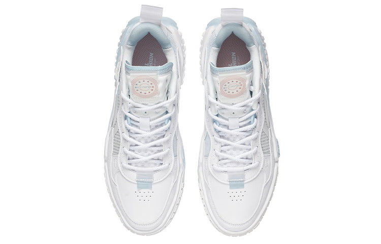 (WMNS) Li-Ning No.258 Skateboarding 'White Baby Blue' AGCS076-3