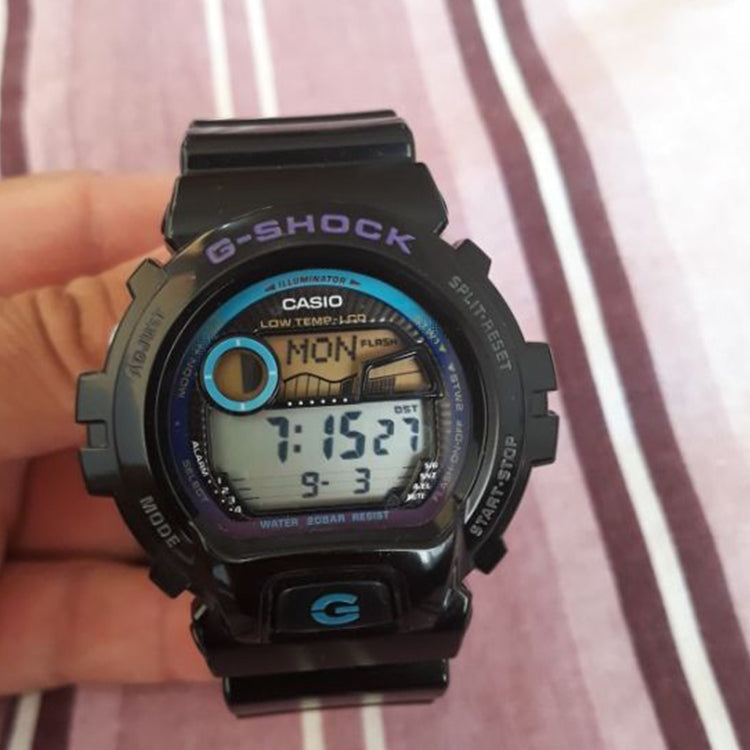 CASIO G-Shock Digital 'Black Purple' GLX-6900-1D