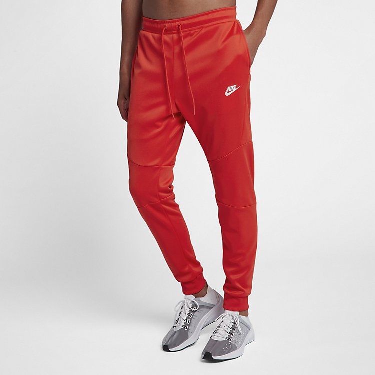 Nike Sportswear Tech Icon Knit Pants 'Habanero Red' AQ0831-634