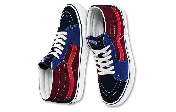 Vans Sk8-mid Shoes Black/Red VN0A3WM32PJ