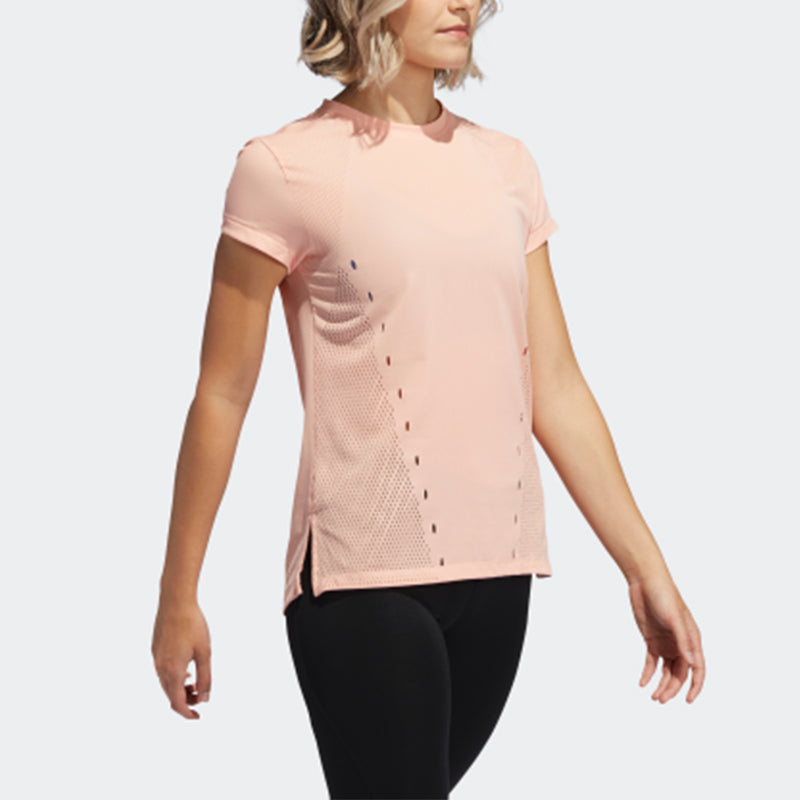 (WMNS) adidas T-Shirt Asia Sizing 'Pink' EA3342