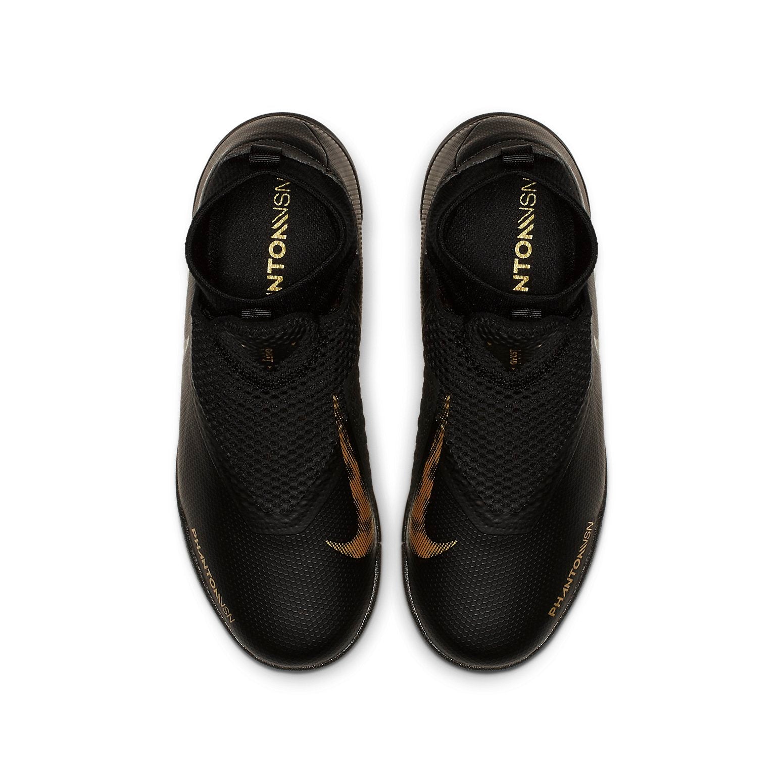 (GS) Nike Phantom Vision Academy DF TF 'Black Yellow' AO3292-077