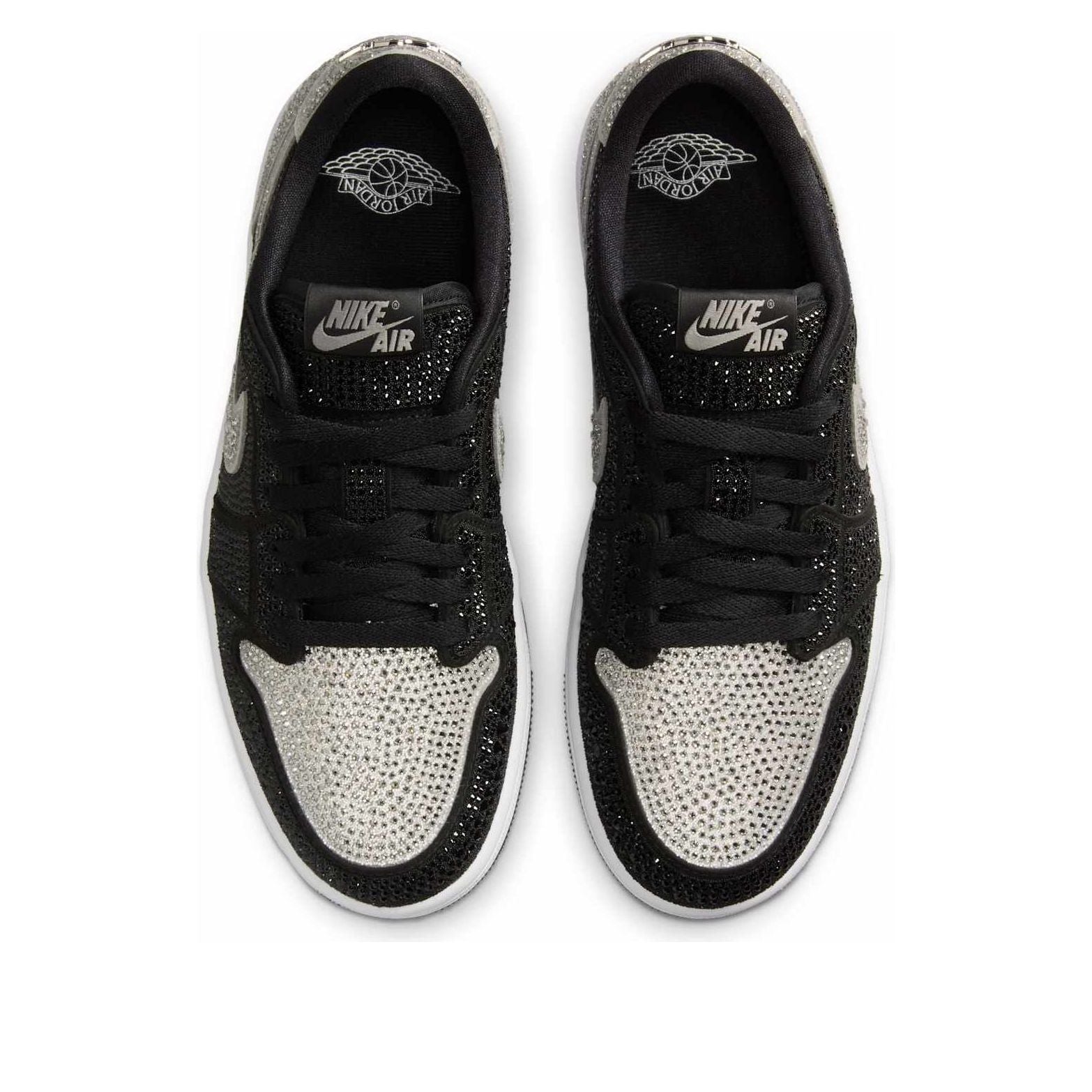 (WMNS) Air Jordan 1 Retro Low OG x Swarovski 'Stealth' HM9208-001