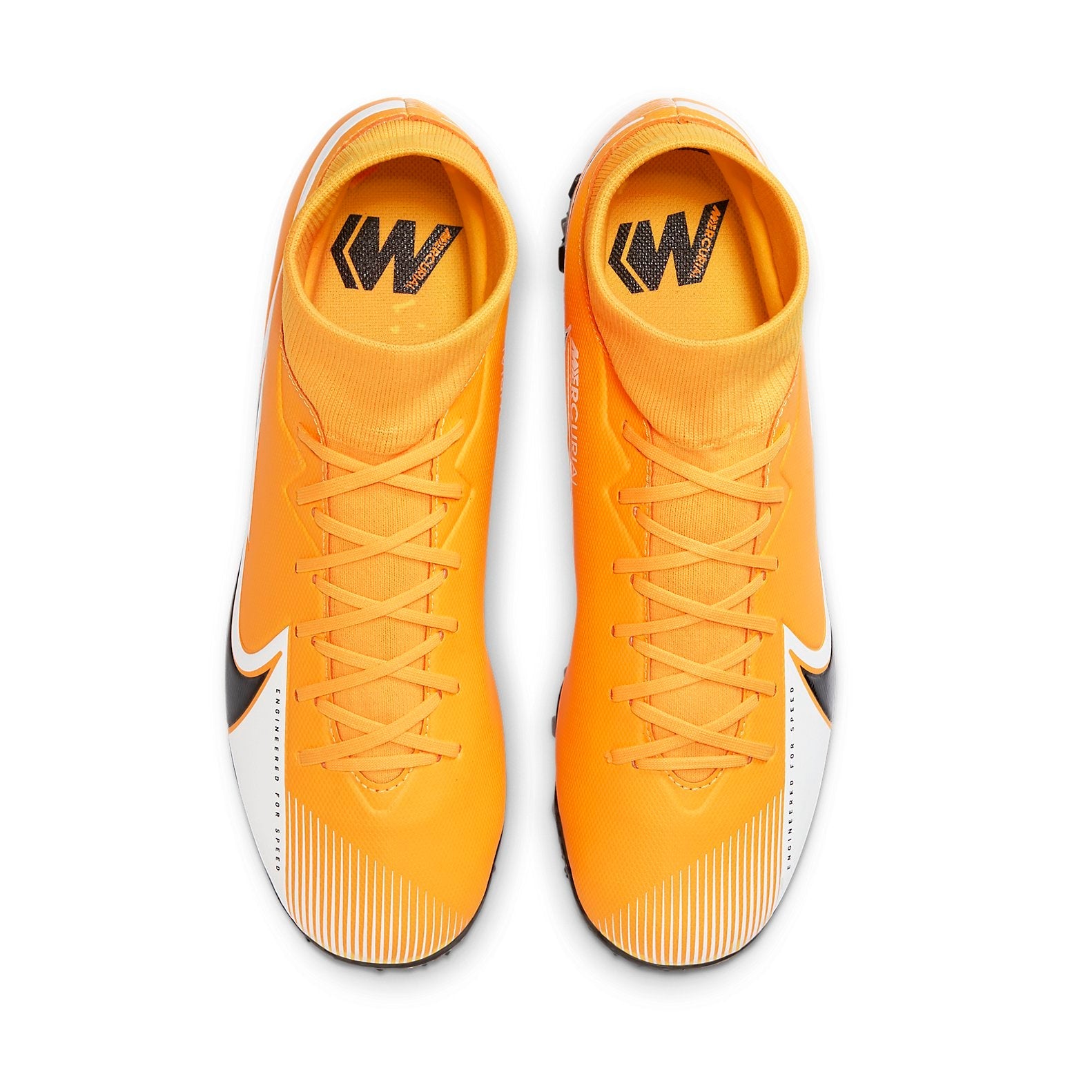 Nike Mercurial Superfly 7 Academy TF Turf 'Black Yellow' AT7978-801