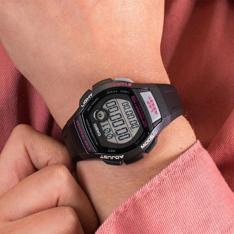 CASIO Waterproof Sports Shockproof Black Digital LWS-2000H-1A