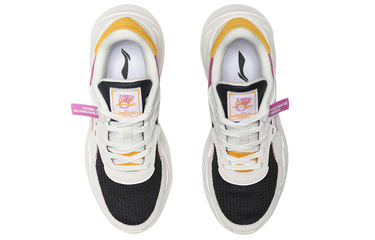 (WMNS) Li-Ning Candle Dragon 'White Black' AGCQ424-4