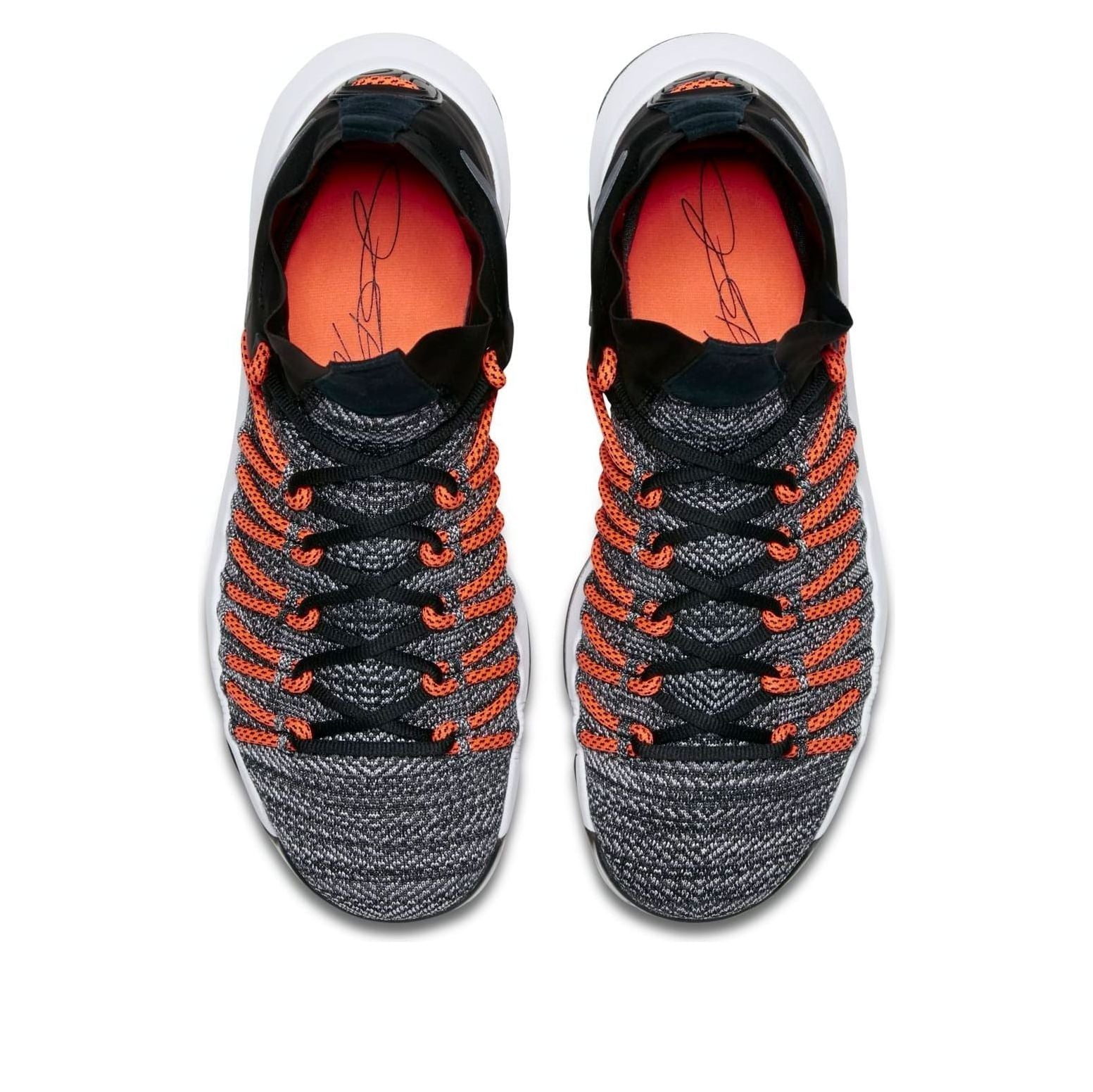 Nike KD 9 Elite 'Dark Grey Hyper Orange' 878637-010