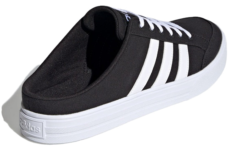 adidas VS Set Mule 'Black White' FX4850