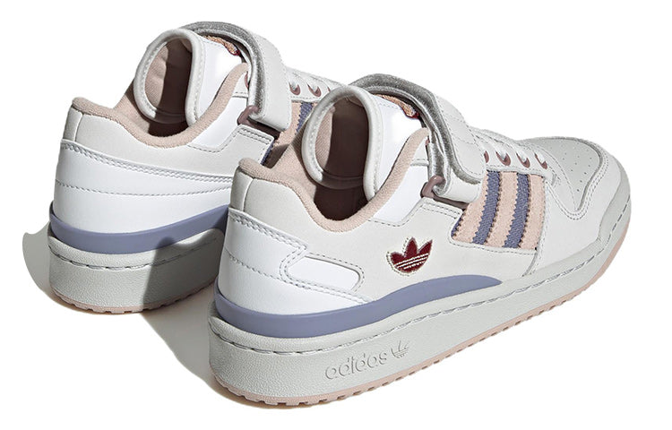 (WMNS) adidas originals Forum Low 'White Light Brown' IE1828