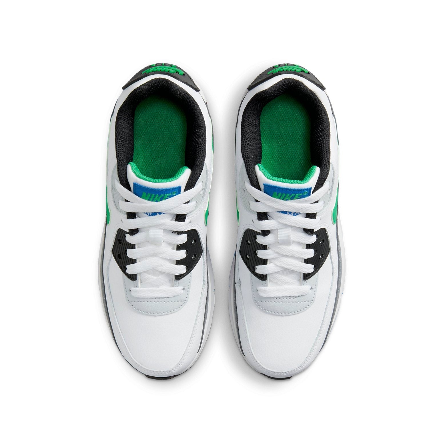 (GS) Nike Air Max 90 LTR 'White Cool Grey Green' DV3607-102
