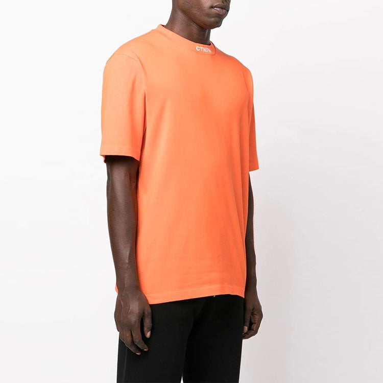 HERON PRESTON Fw22 CTNMB T-shirt 'Orange' HMAA034C99JER0012201