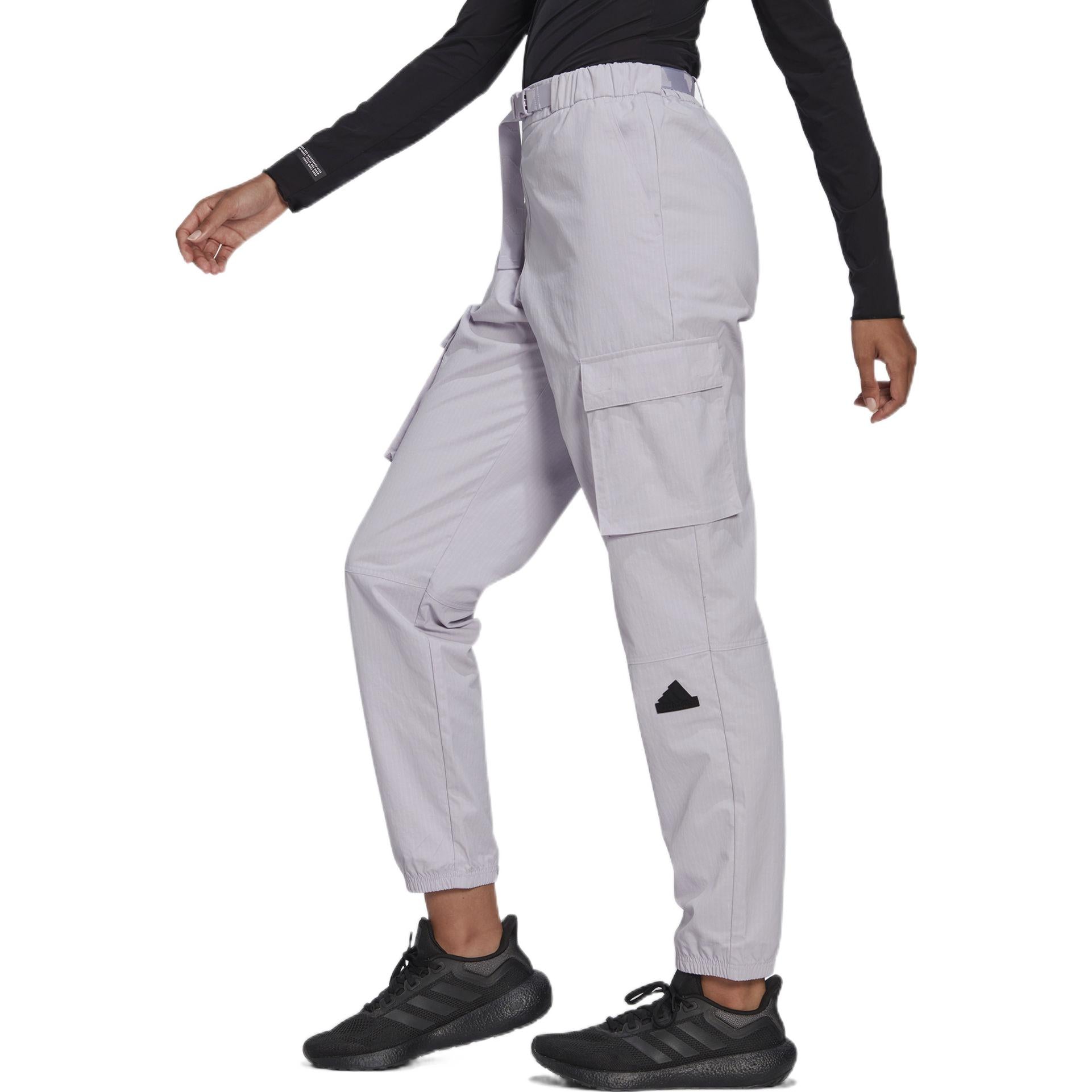(WMNS) adidas Cargo Pants Asia Sizing 'Purple' HG4367