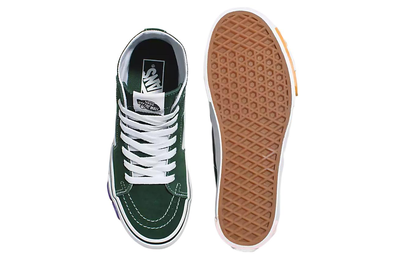 (WMNS) Vans Sk8-Hi Tapered Stackform OSF 'Green Grey' VN0A5JM1BGK