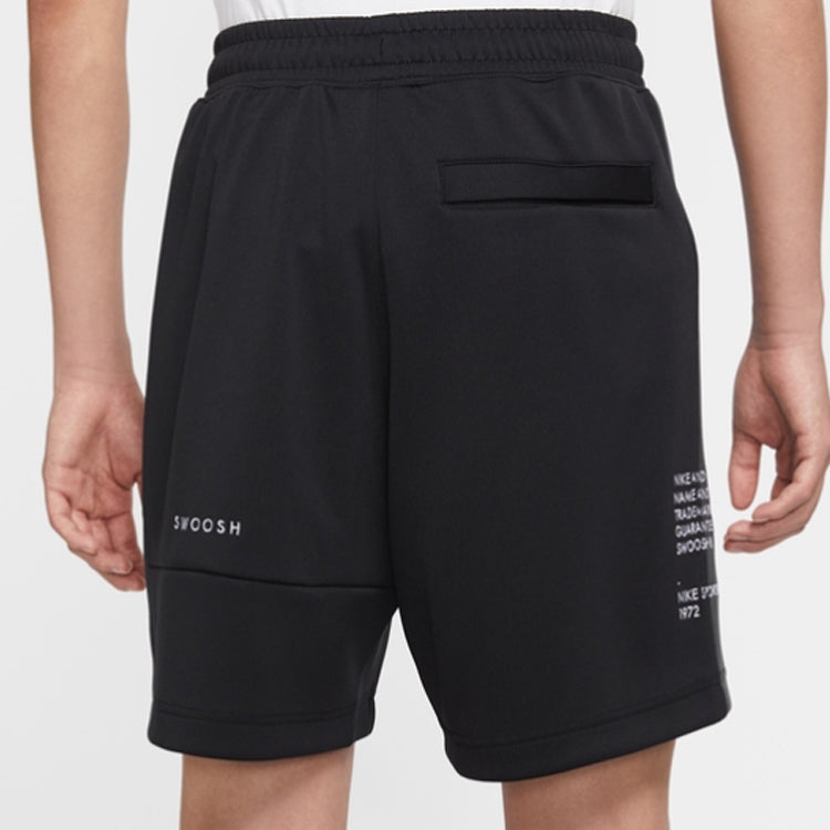 Nike Sportswear Swoosh Casual Sports Shorts Black CU3912-010