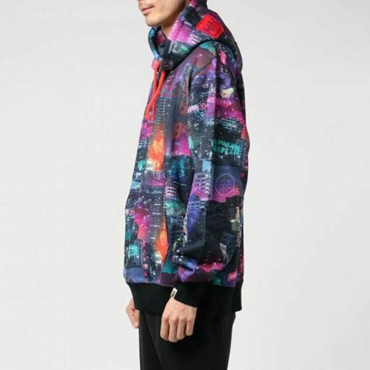 A BATHING APE BAPE Neon Tokyo Pullover 1G30-114-011