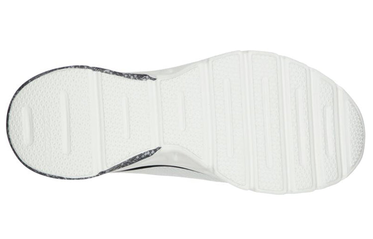 (WMNS) Skechers Glide Low-Top White 149326-WBK