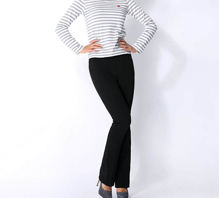 (WMNS) COMME des GARCONS PLAY Striped Mini Logo Tee 'Grey' AZ-T217-051-3
