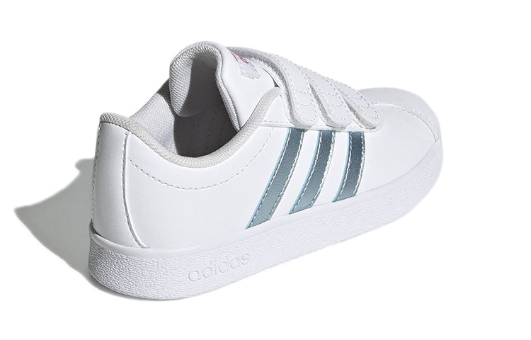 (PS) adidas VL Court 2.0 'White Vision Metallic' GW2341
