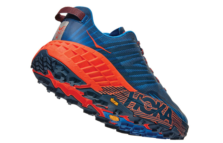 HOKA ONE ONE Speedgoat 4 'Majolica Blue Mandarin Red' 1106525-MBMR