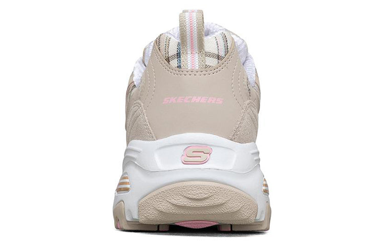 (WMNS) Skechers D'Lites 1.0 Low-Top Running Shoes Grey 149467-TPMT