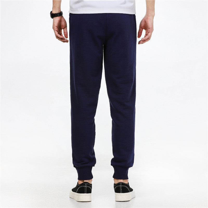 PUMA Essentials Logo Pants 'Navy White' 588730-06
