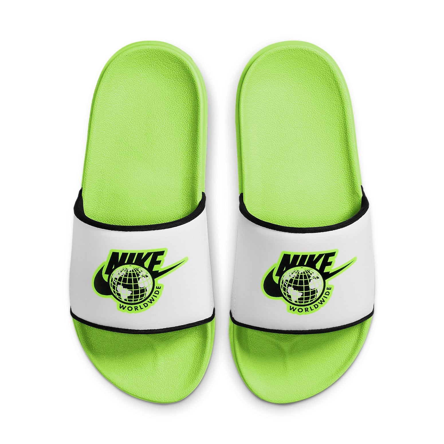 (WMNS) Nike Offcourt Slide White/Green CZ5586-700