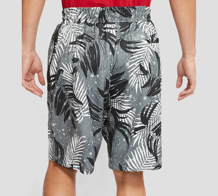 Air Jordan Jumpman Brown Printing Knit Shorts Black CK5635-010