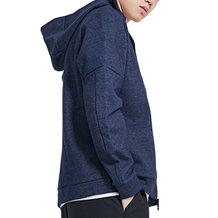 Li-Ning Logo Cardigan Navy Blue AWDQ063-4