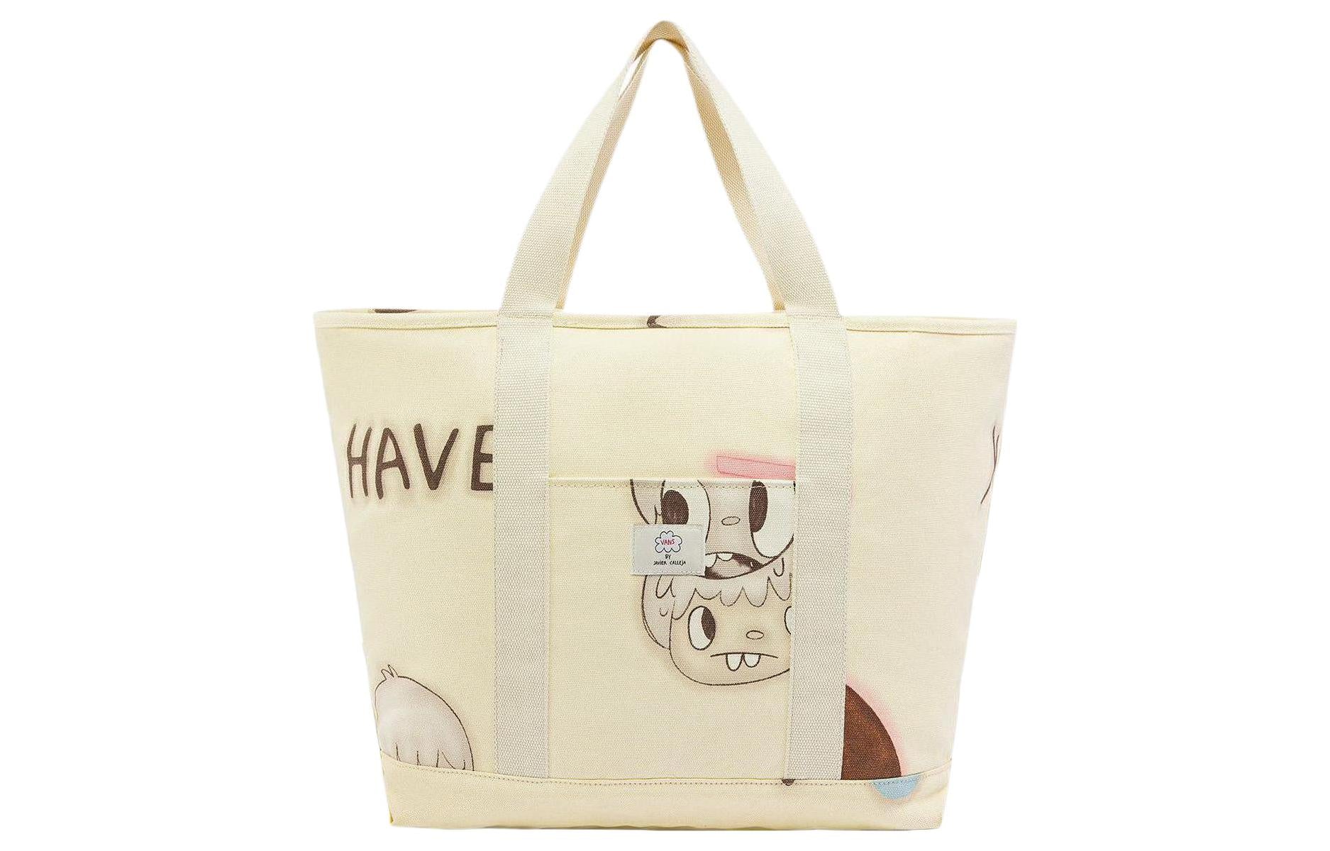 Vans x Javier Calleja Tote Bag 'White Multi-Color' VN0A5KFV3KS