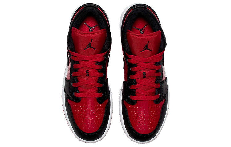(GS) Air Jordan 1 Low 'Gym Red Black' 553560-610
