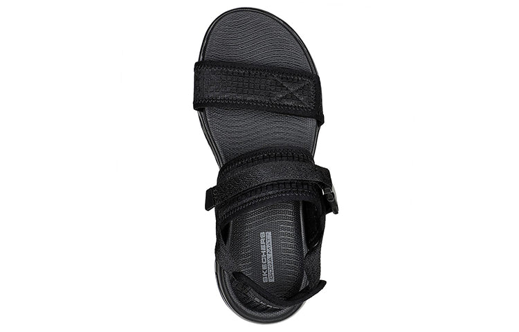 (WMNS) Skechers On-The-Go 600 Sandals 'Black' 140775-BBK