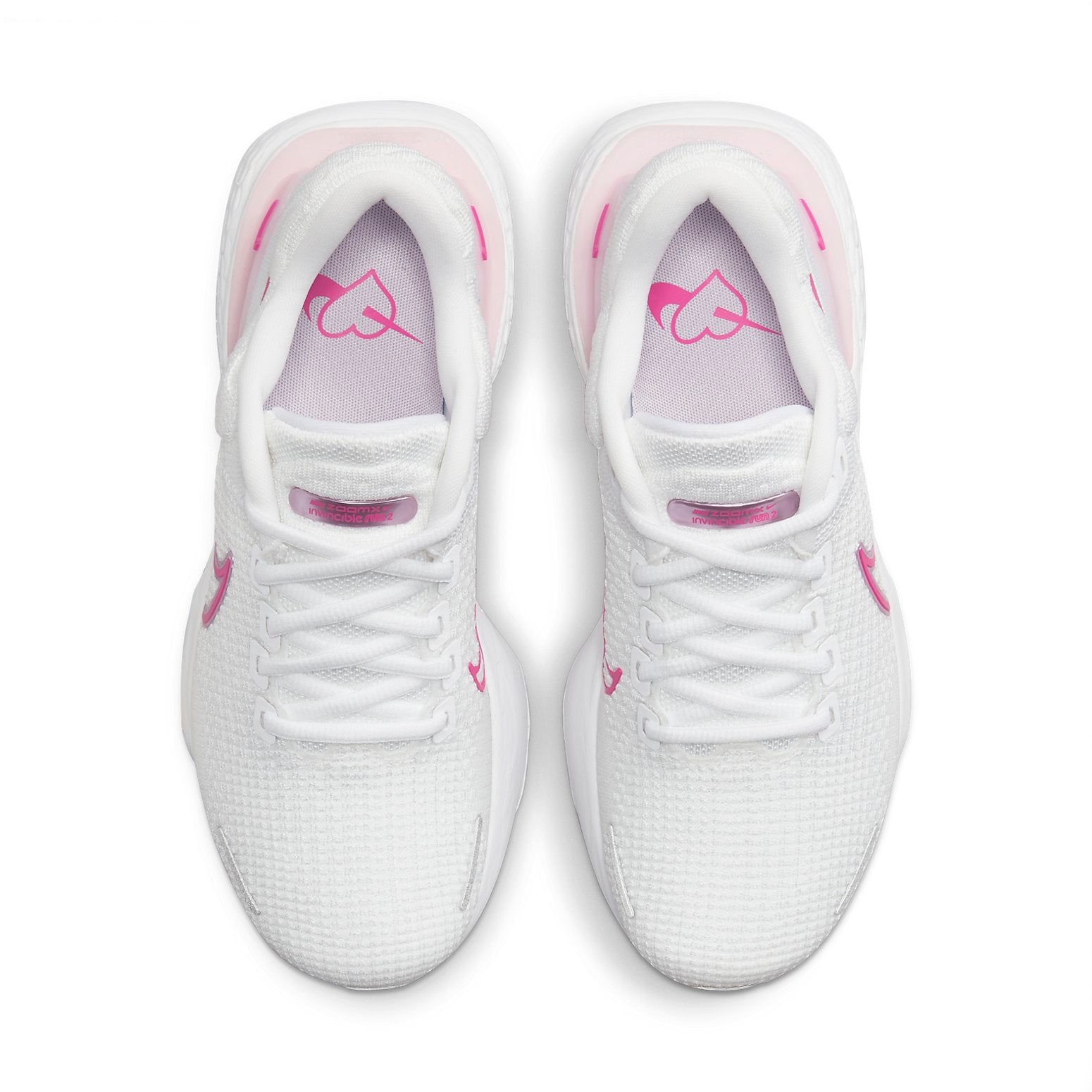 (WMNS) Nike ZoomX Invincible Run Flyknit 2 'White Pink Prime' DC9993-100
