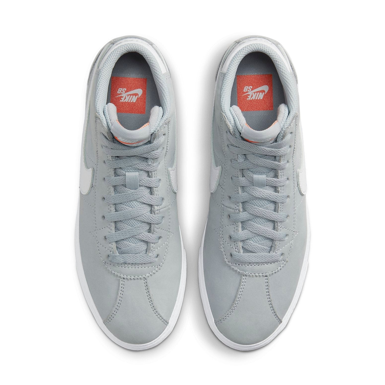 (WMNS) Nike Bruin High SB 'Wolf Grey' DV5472-001