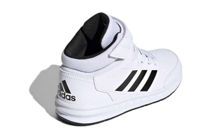 (PS) adidas Altasport Mid K 'White Black' G27114