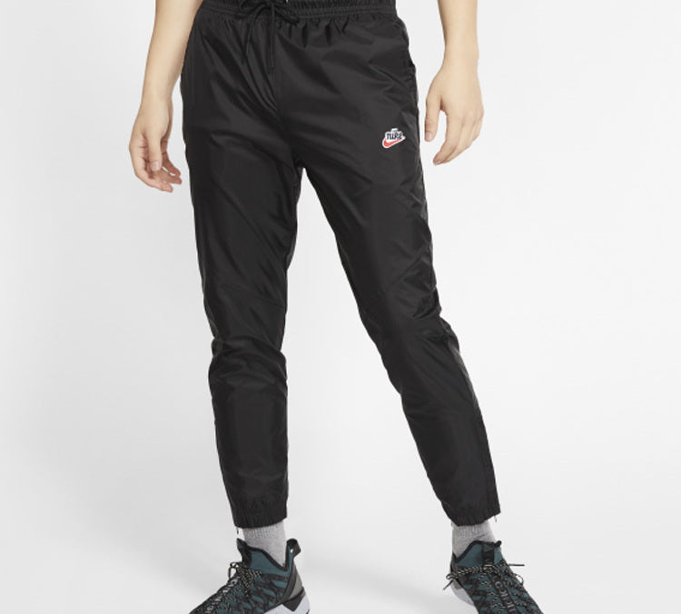 Nike Sportswear Windrunner elastic Drawstring Sports Long Pants 'Black' CQ8917-010